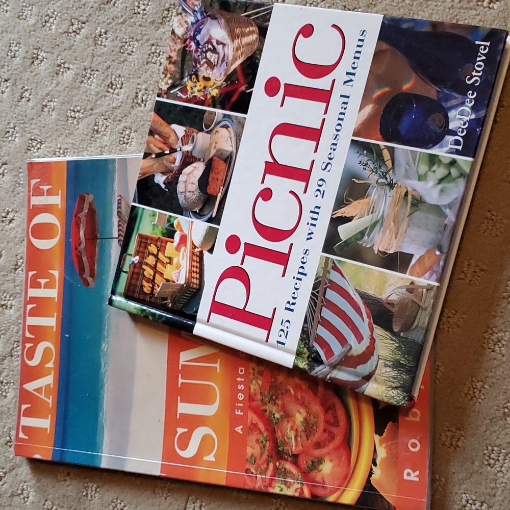 Taste of summer & Picnic cookbooks